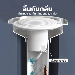 ตะแกรงกันกลิ่น ฝาท่อกันแมลง ท่อกันแมลง ที่ปิดท่อ กันกลิ่นท่อระบายน้ำ ฝักบัว ห้องครั ดับกลิ่นแมลง