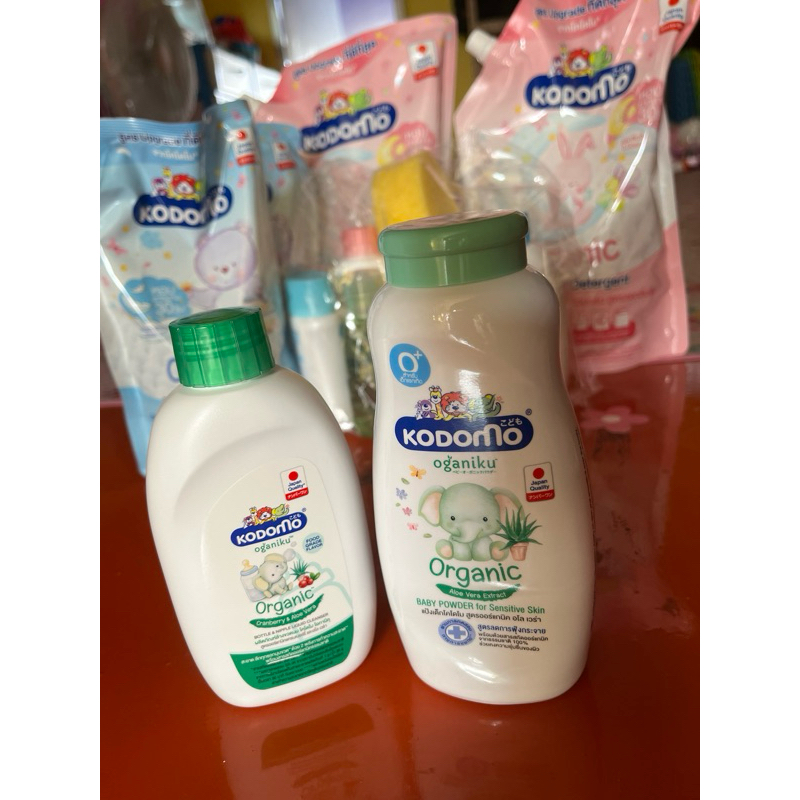 แบ่งขายขนาดทดลอง แป้ง+ล้างขวดนมKodomo