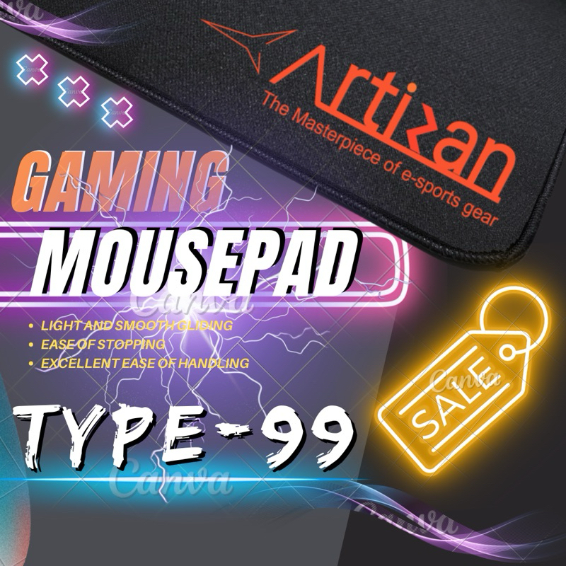 [พร้อมส่ง] ARTISAN TYPE-99 Gaming Mousepad