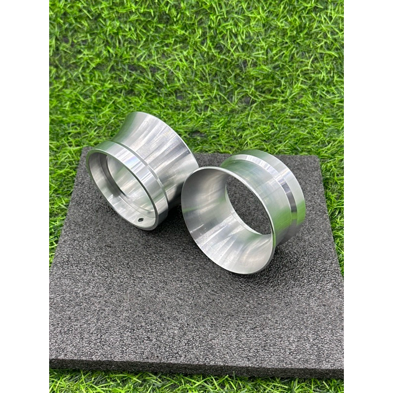 ปากแตรตัวสั้นCRF450ปากแตรแต่งสีเงินปากสวม61มิลสำหรับใส่เรือนลิ้นเร่งCRF450ราคาต่อ1ชิ้น - รูปที่ 2