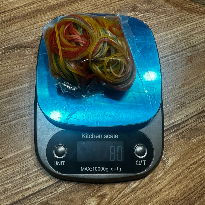หนังยางวงใหญ่ เส้นใหญ่ ใช้รัดของ 80g