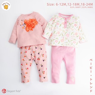 Elegant Kids ชุดนอนแขนยาวลายน่ารัก ไซส์ 6-24 เดือน Collectio…
