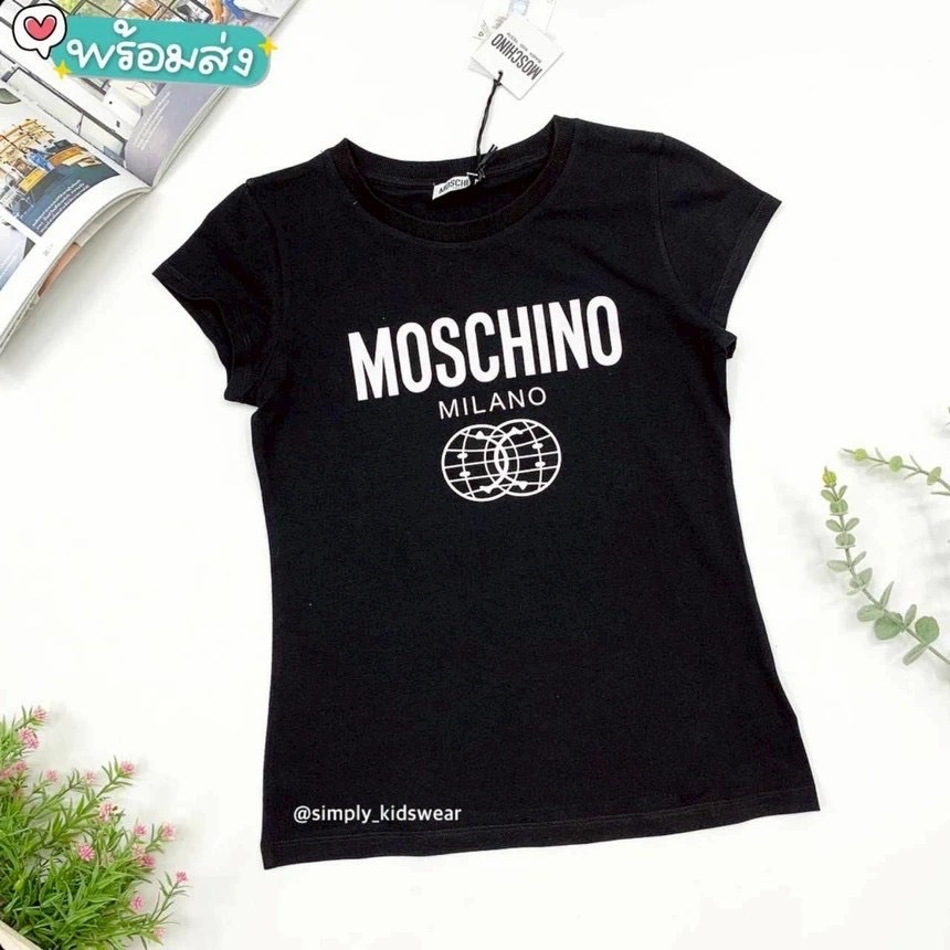 Moschino Girl T-Shirt ( Black )