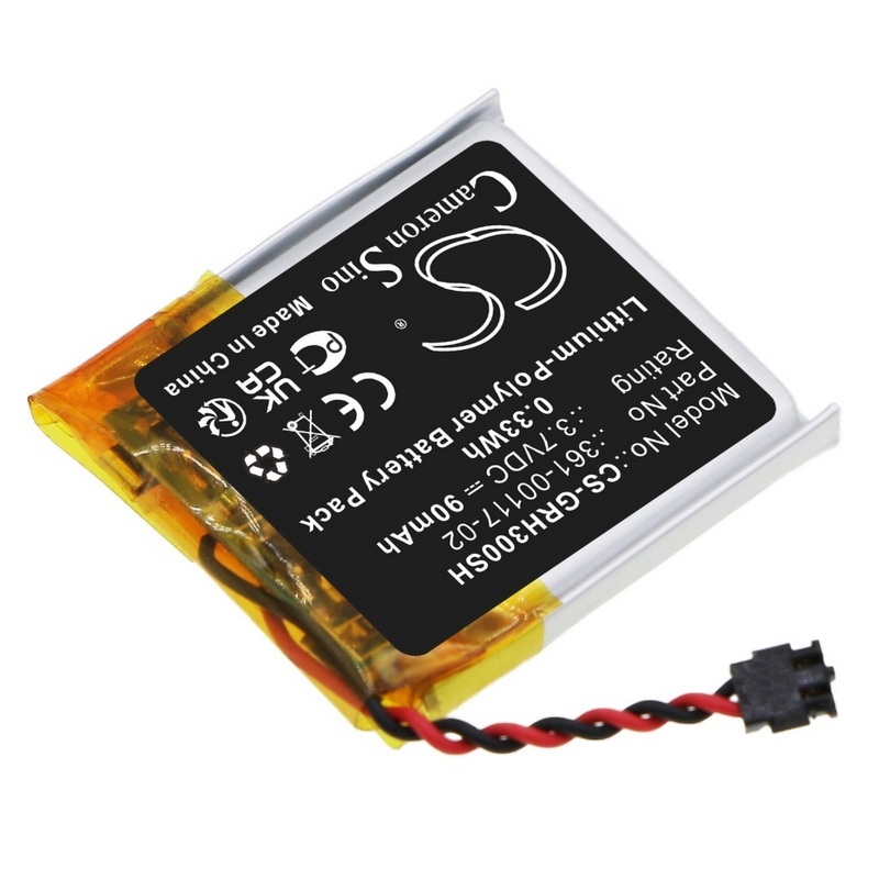 Battery อะไหล่ สำหรับเปลี่ยน Garmin FORERUNNER 30 [-แบต-]