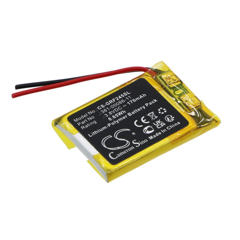 Battery อะไหล่ สำหรับเปลี่ยน Garmin FORERUNNER 245 [-แบต-]