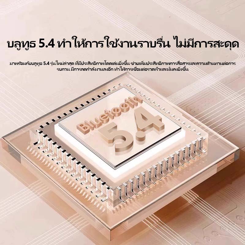 【รับประกัน 36 เดือน】【ส่งฟรี】หูฟังบลูทูธ X85 ลดเสียงรบกวน ไร้สาย ขนาดเล็กน้ำหนักเบา สวมใส่สบาย รองรับ IOS และ Android - รูปที่ 6