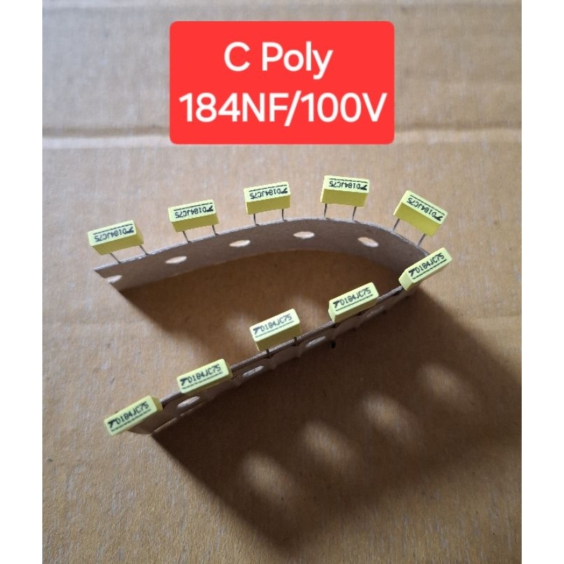 184NF/100Volt (C Poly)