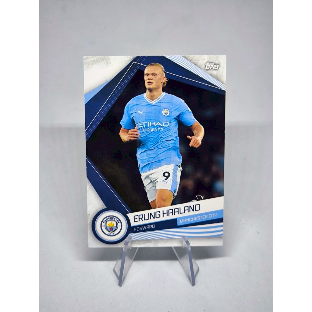 การ์ดบอล Topps Manchester City FC Official Fan Set 23/24