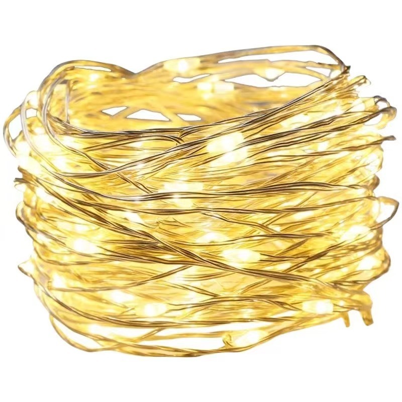 ✨ 1Mนำกล่องของขวัญเค้กช่อดอกไม้ตกแต่งแสงสี ✨ ไฟสตริง AG13 แบตเตอรี่ไฟสตริงกล่องสีขาวขนาดเล็กสามเกียร์ปรับไฟสตริง - รูปที่ 4