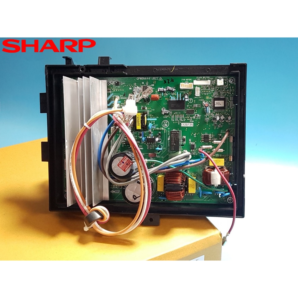 อะไหล่ของแท้/แผงบอร์ดแอร์คอล์ยร้อนชาร์ป/DSGY-J347JBKZ/อะไหล่แอร์ชาร์ป/(SERVICE CONTROL BOARD UNIT SHARP)