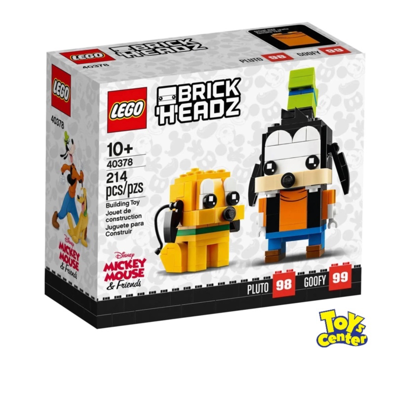LEGO® BrickHeadz Goofy & Pluto 40378 - เลโก้ใหม่ ของแท้ 💯% พร้อมส่ง