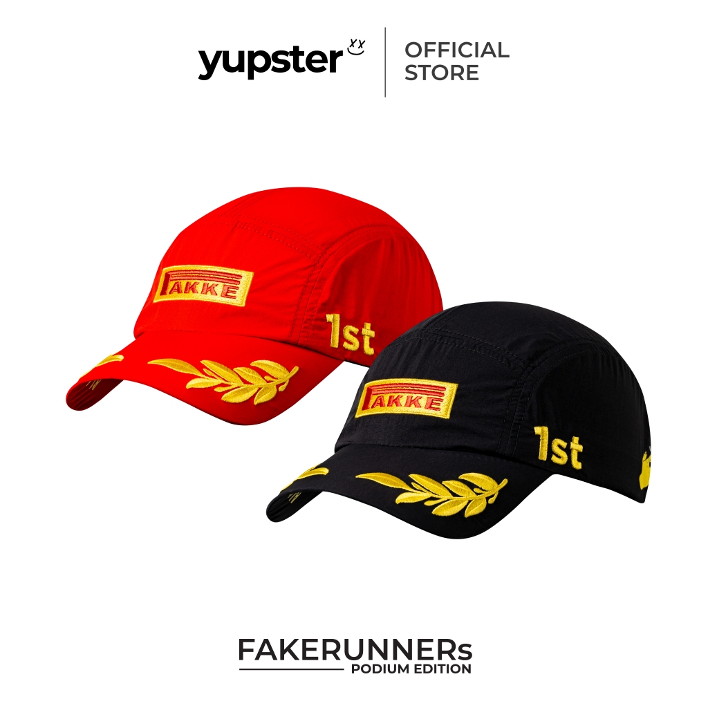 yupster | Fake Runner  Podium Editon หมวกแค๊ป ปีกแข็ง หมวกวิ่ง กันแดด รุ่นพิเศษ จำนวนจำกัด