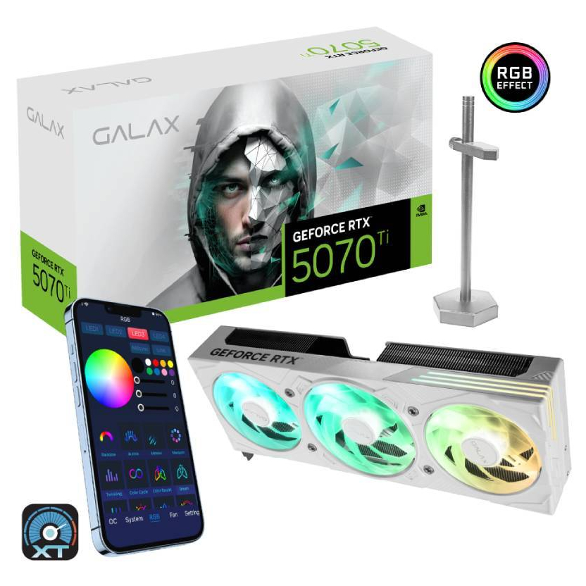 GALAX RTX5070Ti EX GAMER WHITE 16GB  GDDR7