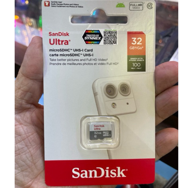 เมมโมรี่การ์ด memmorycard sandisk 100mbของแท้ งานบริษัท
