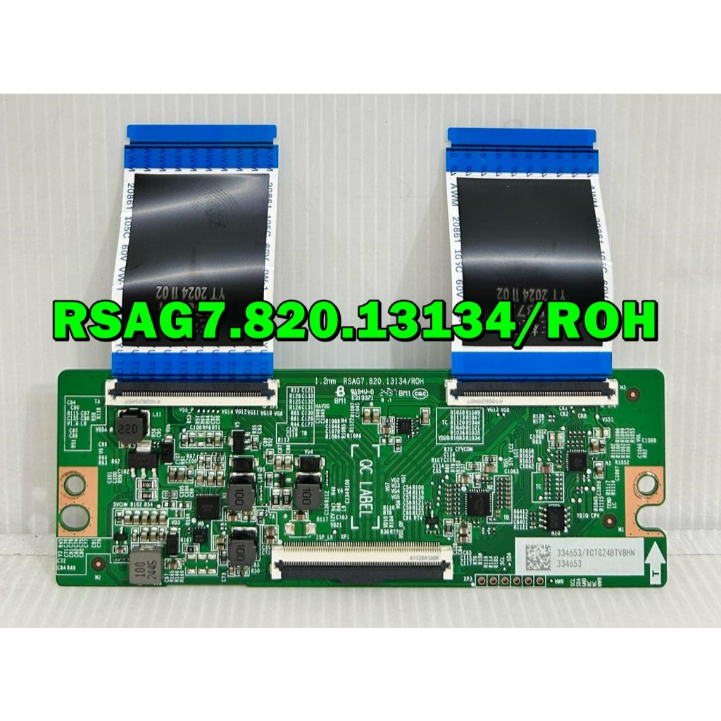 ทีคอน Hisense ไช้กับรุ่น 55A6500N พาร์ท RSAG7.820.13134/ROH ของแท้ถอด มือ2