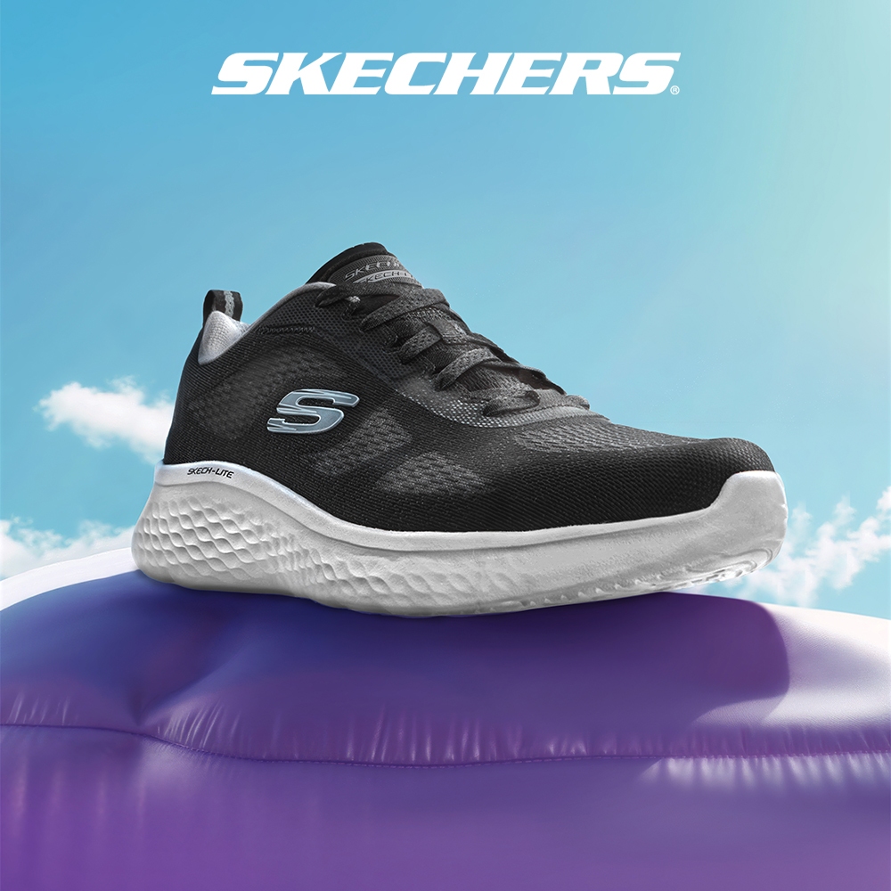 Skechers สเก็ตเชอร์ส รองเท้าลำลองผู้ชาย Men Sport Skech-Lite Pro Motion Casual Shoes - 232861-BKGY
