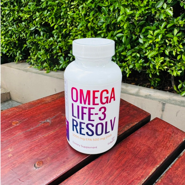 Omega life 3 Resolv Unicity โอเมก้า น้ำมันปลาบริสุทธิ์ #Expire 2027