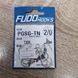 ตัวเบ็ดตกปลา ฟูโด้ FUDO รุ่น PGSG-TN 7308 ซิงเกิ้ลฮุค พร้อมส่ง