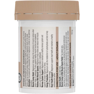 Swisse Ultiboost Magnesium 200 Tablets แมกนีเซียม ช่วยบรรเทาอาการปวดกล้ามเนื้อ อาการกระตุก
