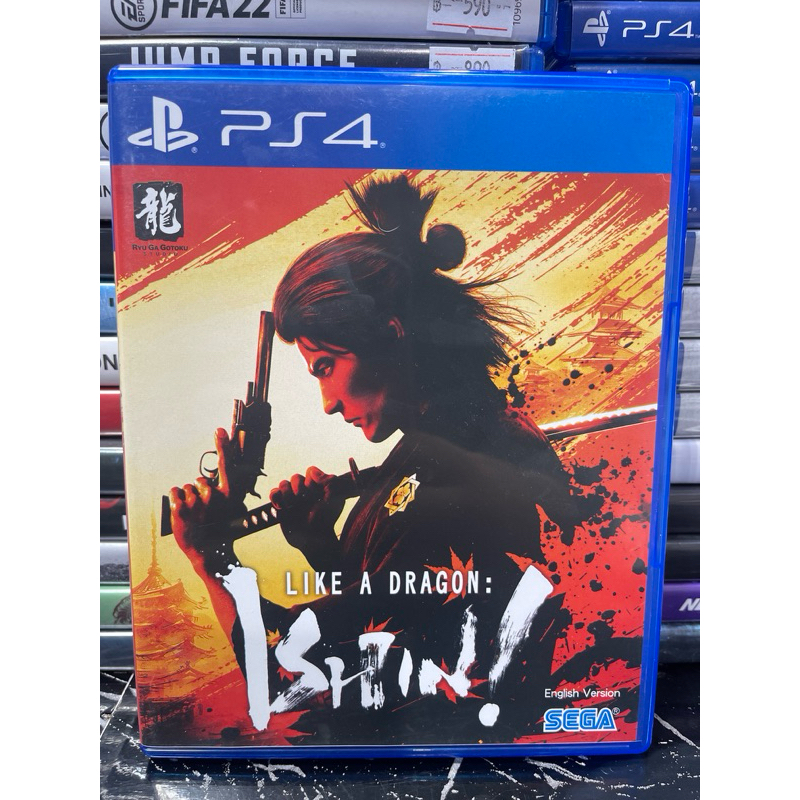 แผ่น PS4 เกม LIKE A DRAGON : ISHIN! [ มือ 2 ] มีสต็อคพร้อมจัดส่ง!!!