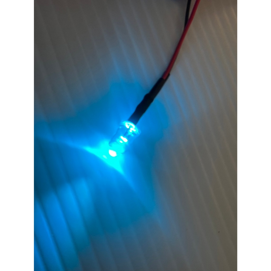 ดวงไฟ LED 5 มิล หัวสั้น พร้อมสายไฟดำแดง ระบบไฟ 12v (ราคาต่อ 10 ดวง) - รูปที่ 3