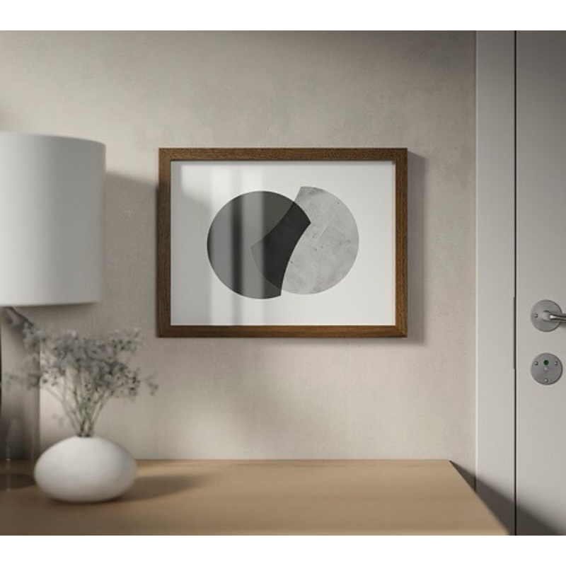 RÖDALM Frame Walnut effect 30x40 / 50“70 /40“50cm ikea กรอบ