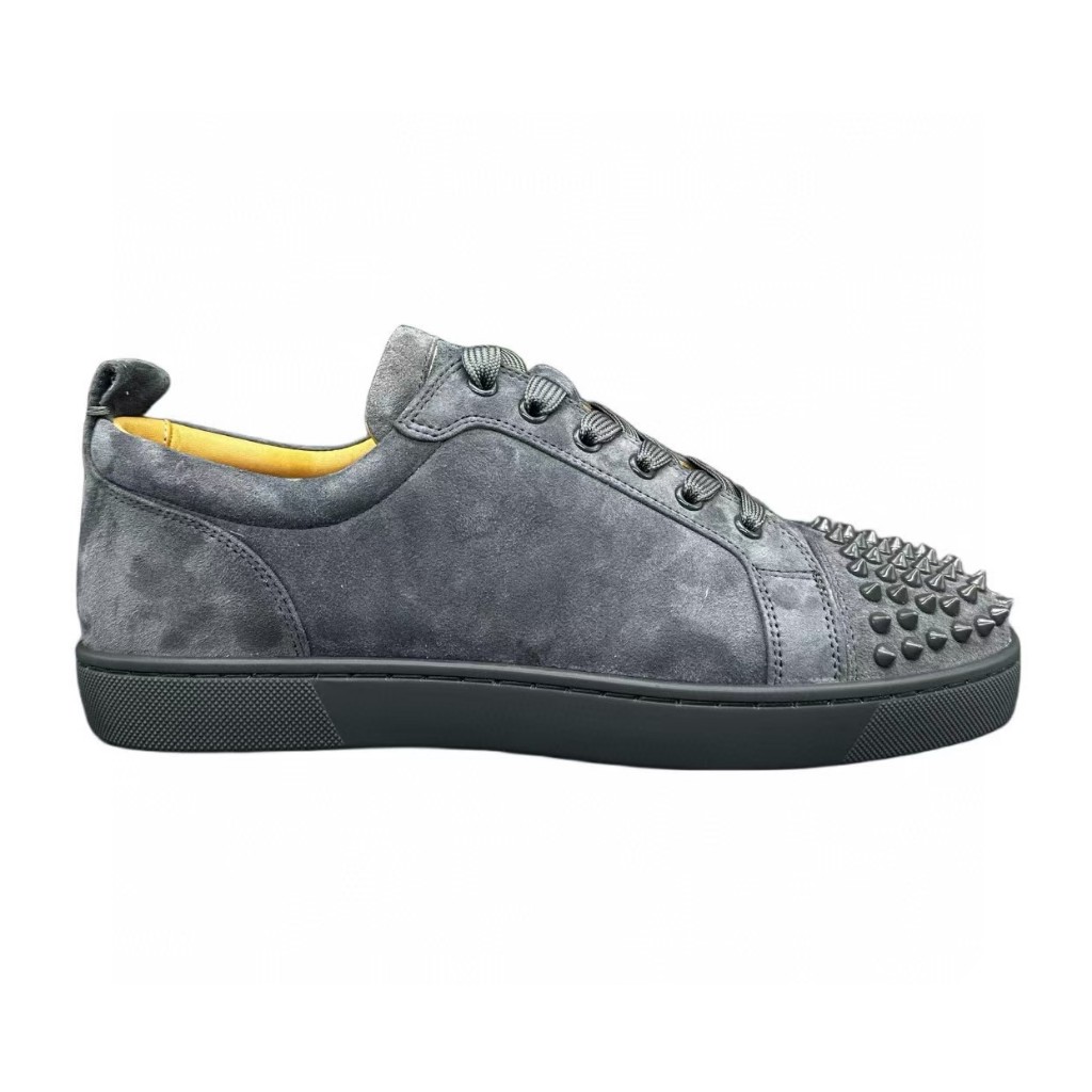 Christian Louboutin  Vieira Spikes red sole leather casual sports shoes for men and women 598