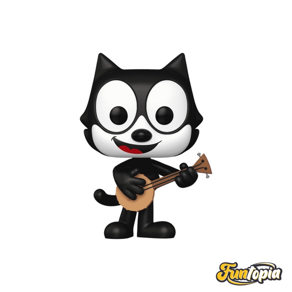 Funko POP! (80076) - Felix the Cat with Banjo (1616) POP! TV: Felix the Cat 105th Anniversary