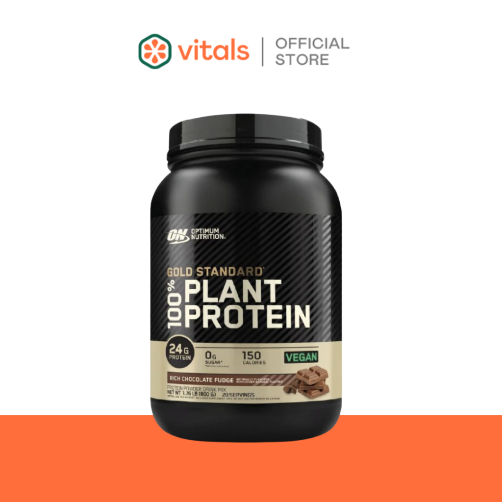 Optimum Nutrition Gold Standard Plant Protein  (1.76 Lbs) - Chocolate
