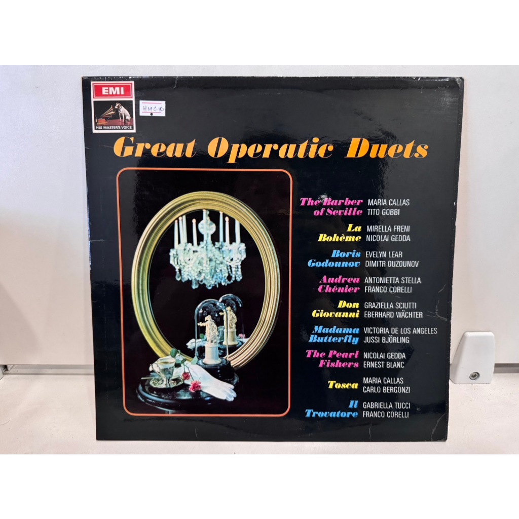 1LP Vinyl Records แผ่นเสียงไวนิล  Great Operatic Duets      (E9D64)