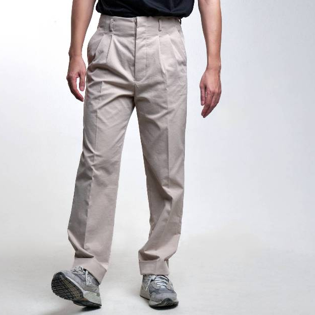 era-won กางเกงขายาว รุ่น Hollywood Trousers สี Khaki