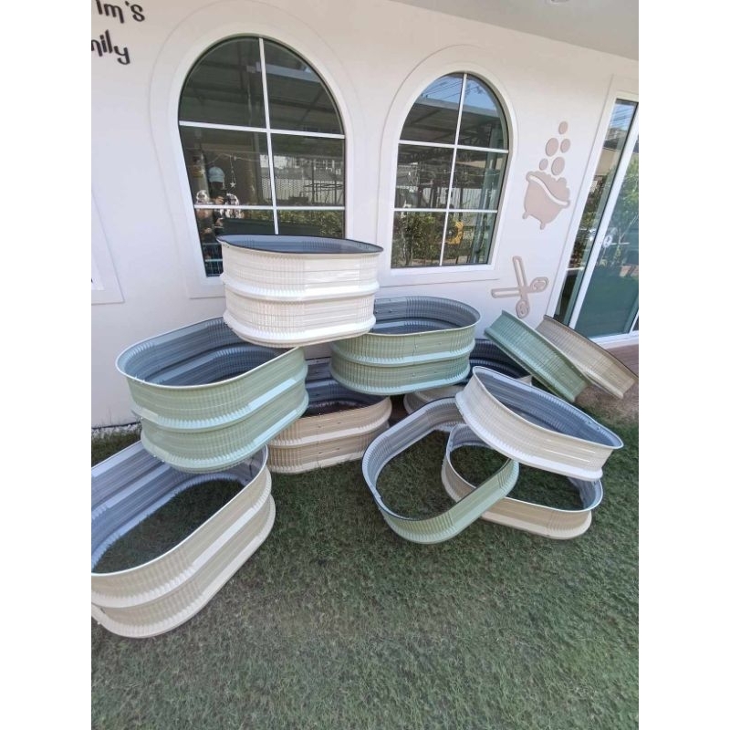 กระบะเมทัลชีทปลูกต้นไม้60*70*40 - รูปที่ 6