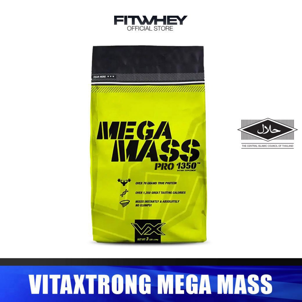 VITAXTRONG MEGA MASS PRO (3 LB) | MASS PROTEIN 70G