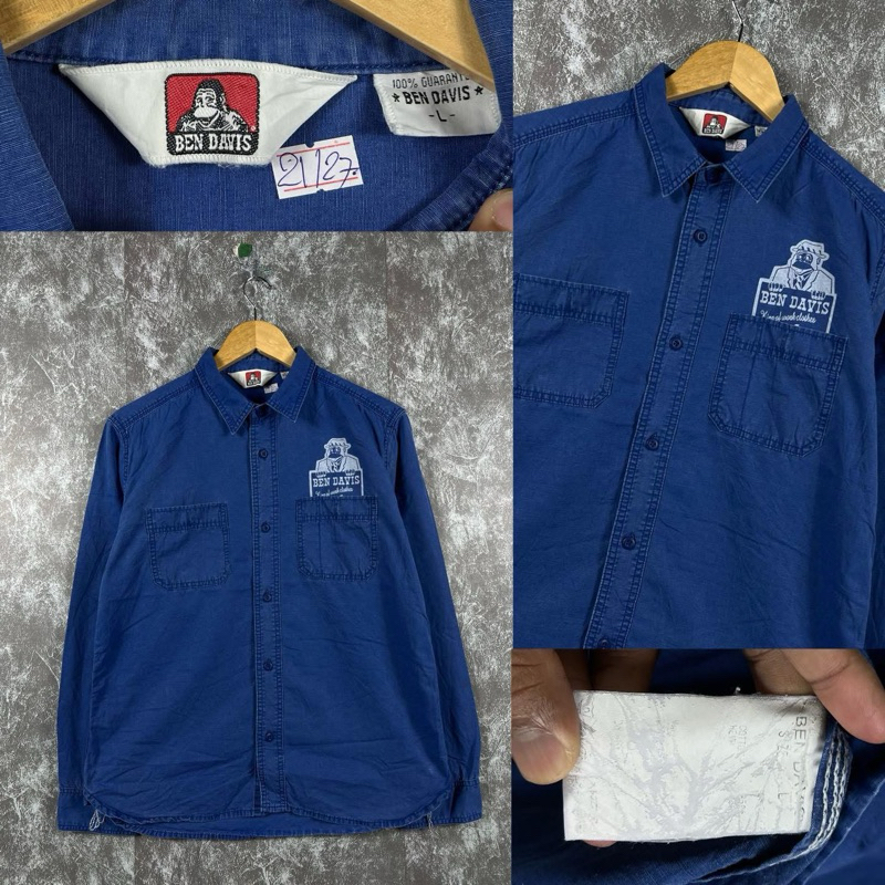 เสื้อเชิ้ต Ben Davis workwear สภาพมือหนึ่ง