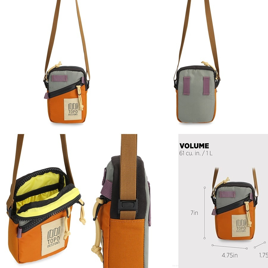 [ลิขสิทธิ์แท้] TOPO DESIGN Mini Shoulder Bag กระเป๋าสะพายข้าง ใบเล็ก พกพาสะดวก ออกแบบพิเศษ