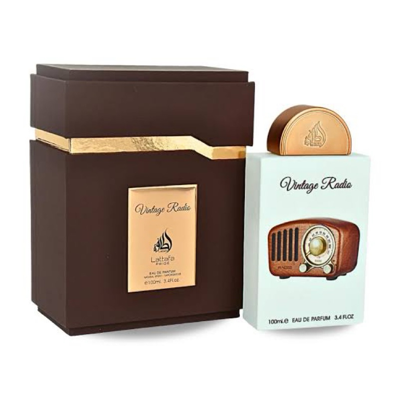 Vintage Radio Lattafa Perfumes for women and men