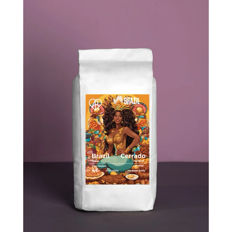 เมล็ดกาแฟ Brazil Cerrado 100g