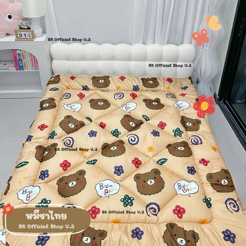 ที่นอนท็อปเปอร์ ความหนา 2 นิ้ว มีขนาด 3.5,5 และ 6 ฟุต (รุ่นใย 1 ชั้น) ราคาส่ง - รูปที่ 4