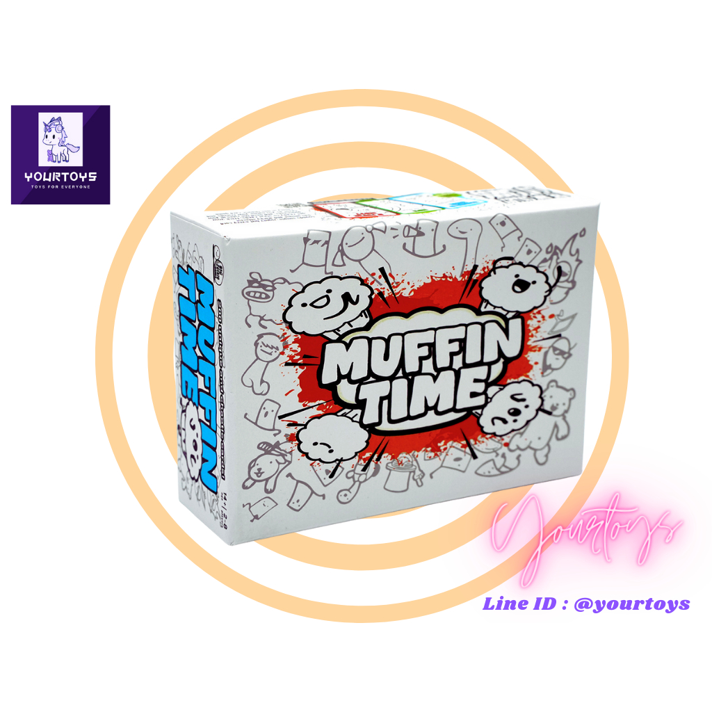 Muffin Time card game (ภาษาอังกฤษ) - มัฟฟินไทม์ การ์ดป่วน กวนทุกใบ