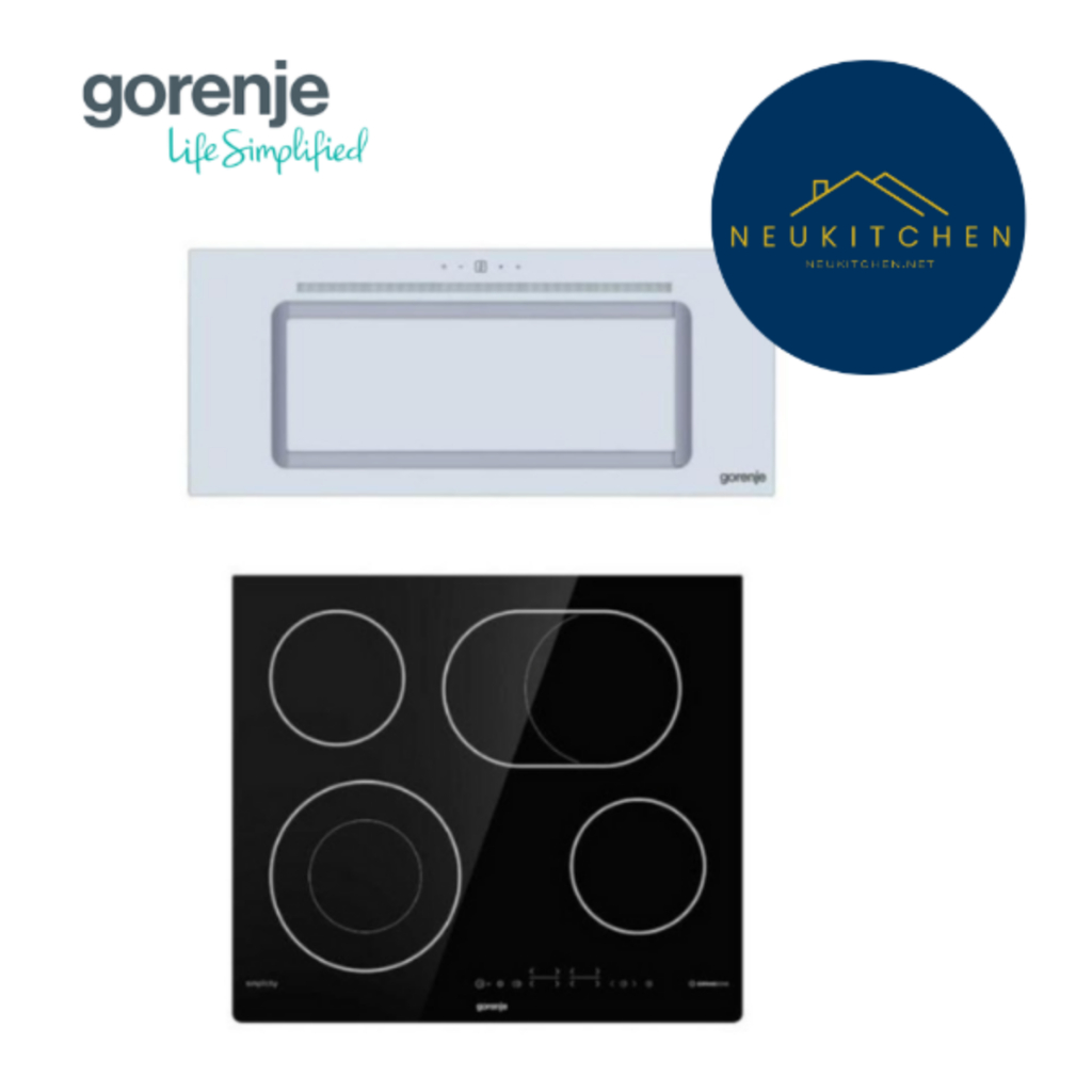 Gorenje ชุดเซ็ต เครื่องดูดควัน WHU52-TH + เตาไฟฟ้าเซรามิคECT643SYB (WHU52-TH+ECT643SYB)