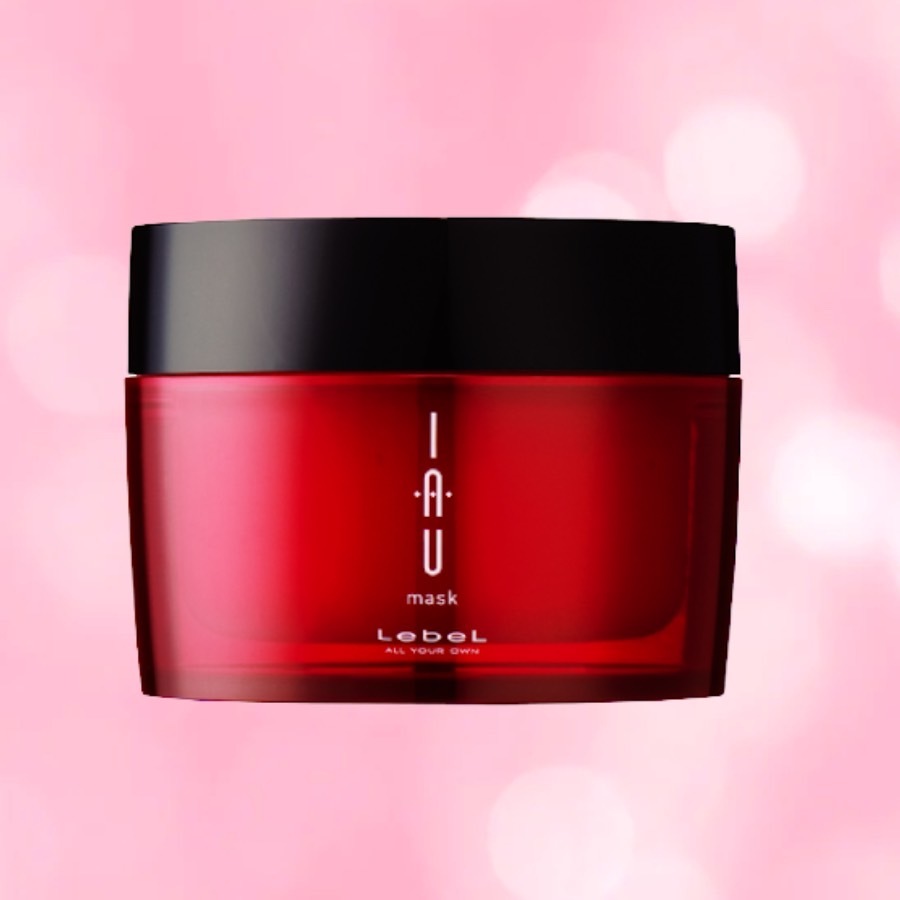 Lebel IAU MASK 170 ML. สำหรับผมทำสี ให้เส้นผมนุ่มลื่น เงางาม สีผมเปล่งประกายสดใส มีส่วนผสมจากพืช 12 ชนิด