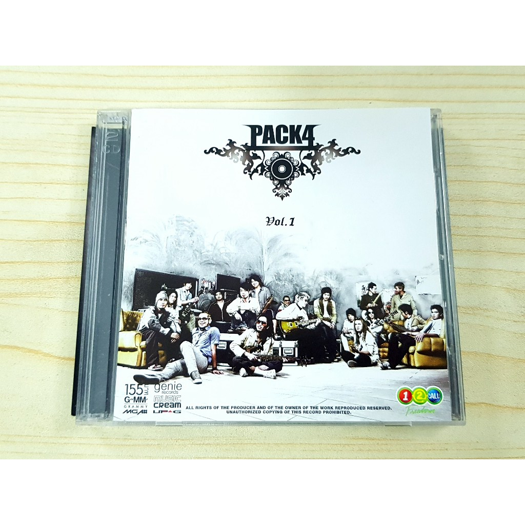 CD แผ่นเพลง Pack 4 Vol.1 POTATO ,AB NORMAL , CLASH , KALA (ราคาพิเศษ)