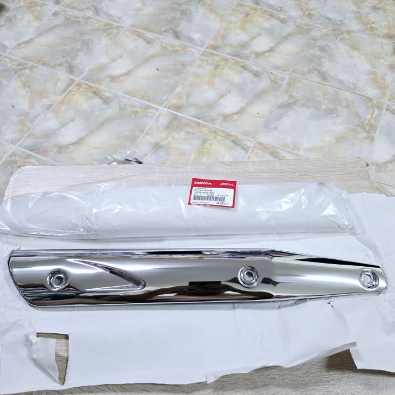 ฝาครอบท่อไอเสีย[18355-KPH-900]แท้ศูนย์/wave125I/wave125S/wave125R/wave125iไฟเลี้ยวบังลม/wave125Sไฟเล