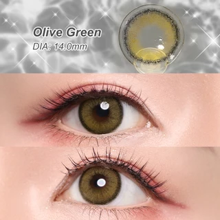 Magister & Realcon คอนแทคเลนส์ 1 คู่ Light Brown Kawaii 14.0mm ขนาดมินิ mini olivia คอนแทคเลนส์สายตาสั้น