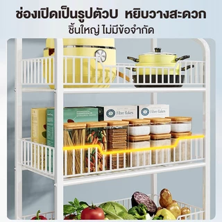 BN ชั้นวางขนม ขั้นวางของ มีของแขวน นวางของร้านค้า ชั้นวางสินค้ามินิมาร์ท ชั้นขายของมีล้อ ฟรีตะขอ 15 อัน