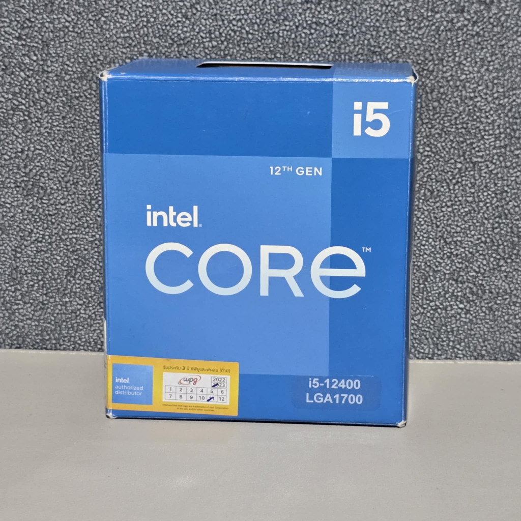 CPU INTEL CORE I5 12400 (Intel UHD Graphics 730) สินค้ามือ2 / ประกันศูนย์ไทย ADVICE ถึง 17 พฤศจิกายน