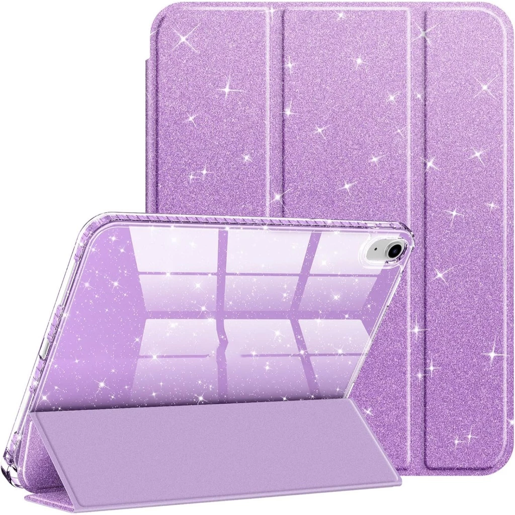 เคสาสำหรับipadสีกันกระแทกแวววาวfor Air M2/M3 11นิ้วAir4/5 10.9/ A16gen11 2025 gen10พร้อมช่องใส่ปากกา