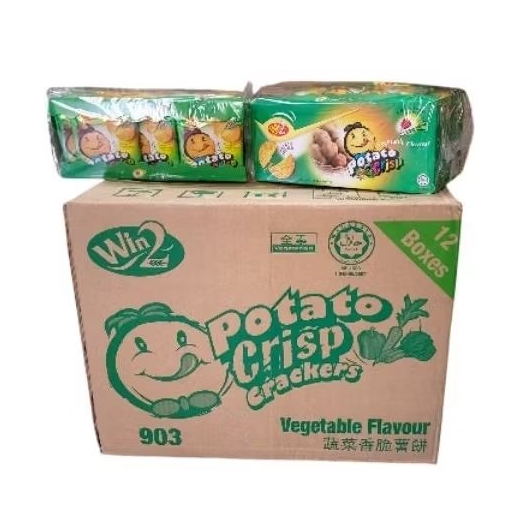 Potato Crisp ปังแลบลิ้น ยกลัง 12 กล่อง