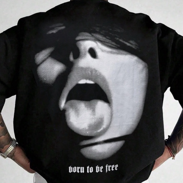 Born to be free เสื้อยืด