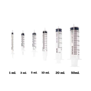 นิโปร ไซริงค์ กระบอกฉีดยา Nipro Syringe 3มล./5มล./10มล./20มล. 1 ชิ้น